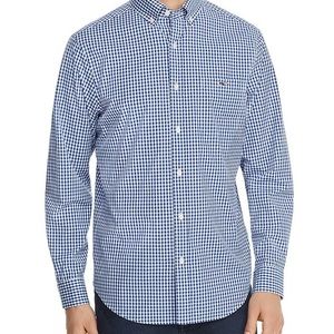 Vineyard Vines Men’s Fit Tucker Shirt, Small Navy Blue